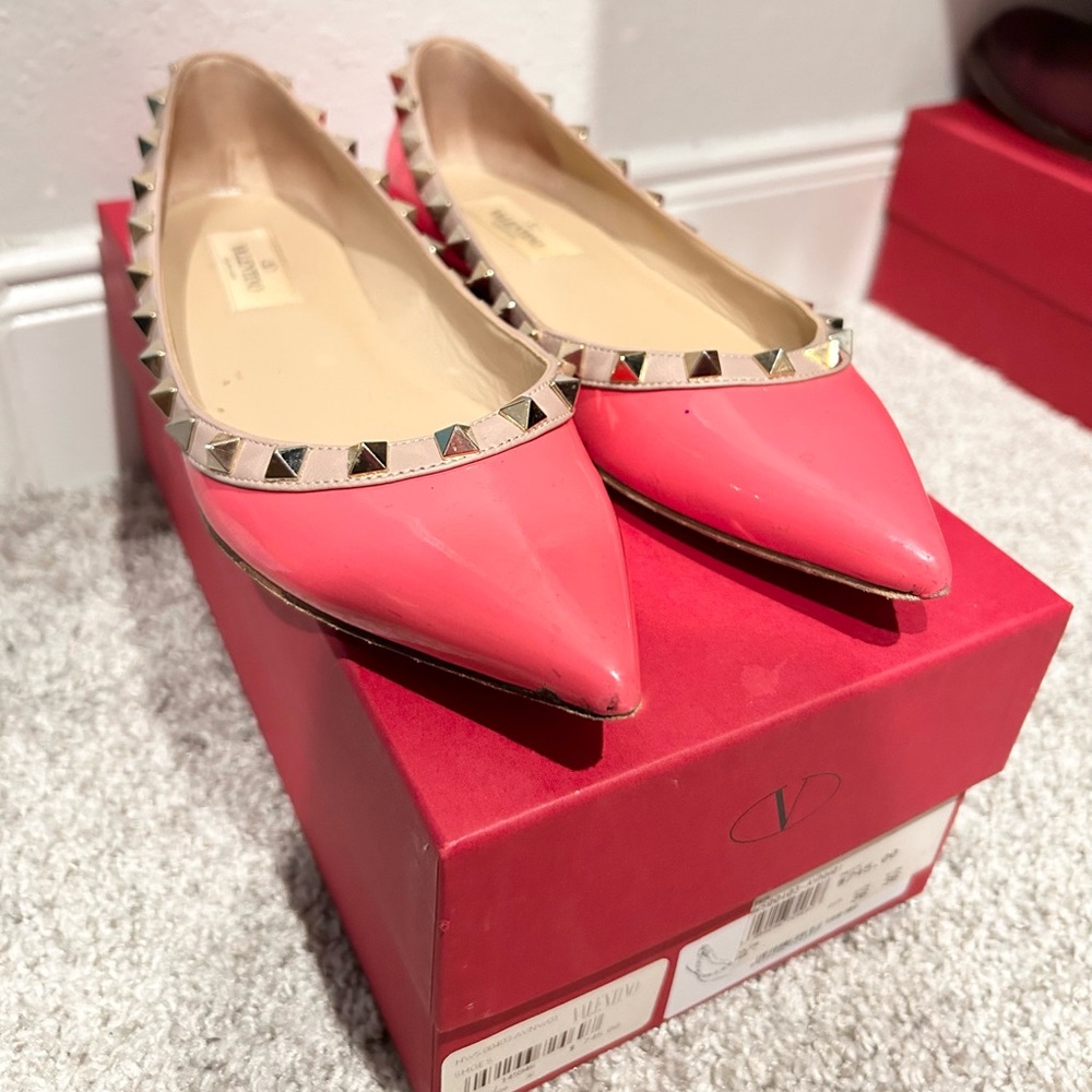Valentino Rockstud flats